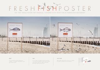 Barracuda Seafood Restaurant: Fresh Fish Poster